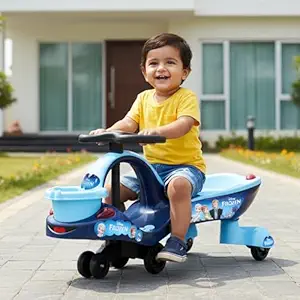 Toyzone Frozen Magic Car | Swing Car | Ride-on with Front Basket | Elegant Design | Non Battery Operated Ride On