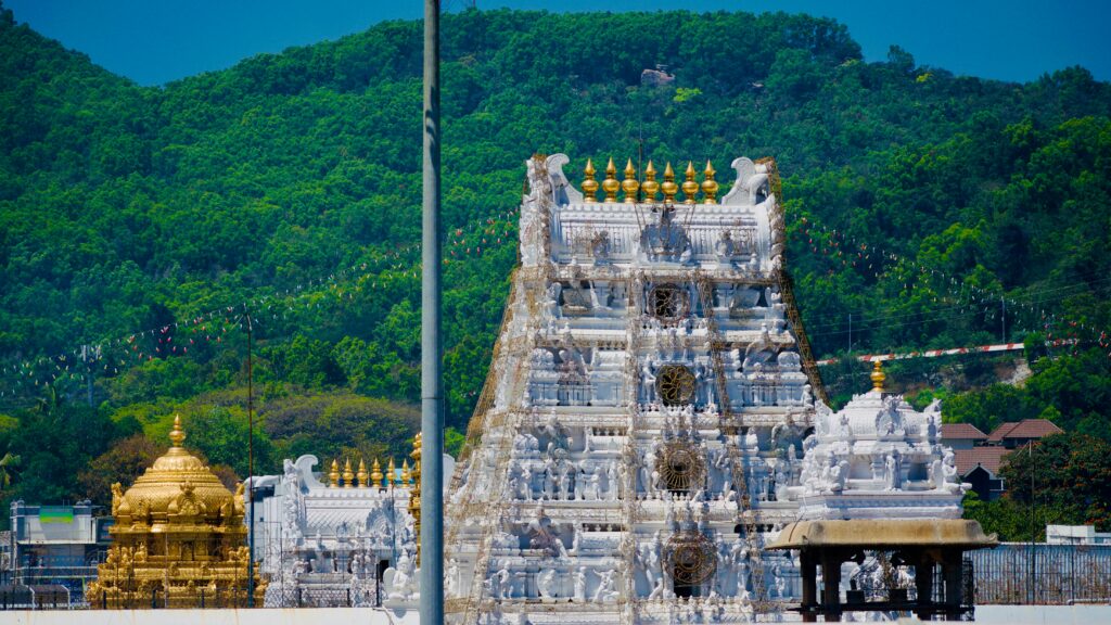 Venkateswara is famous temples in tirupati