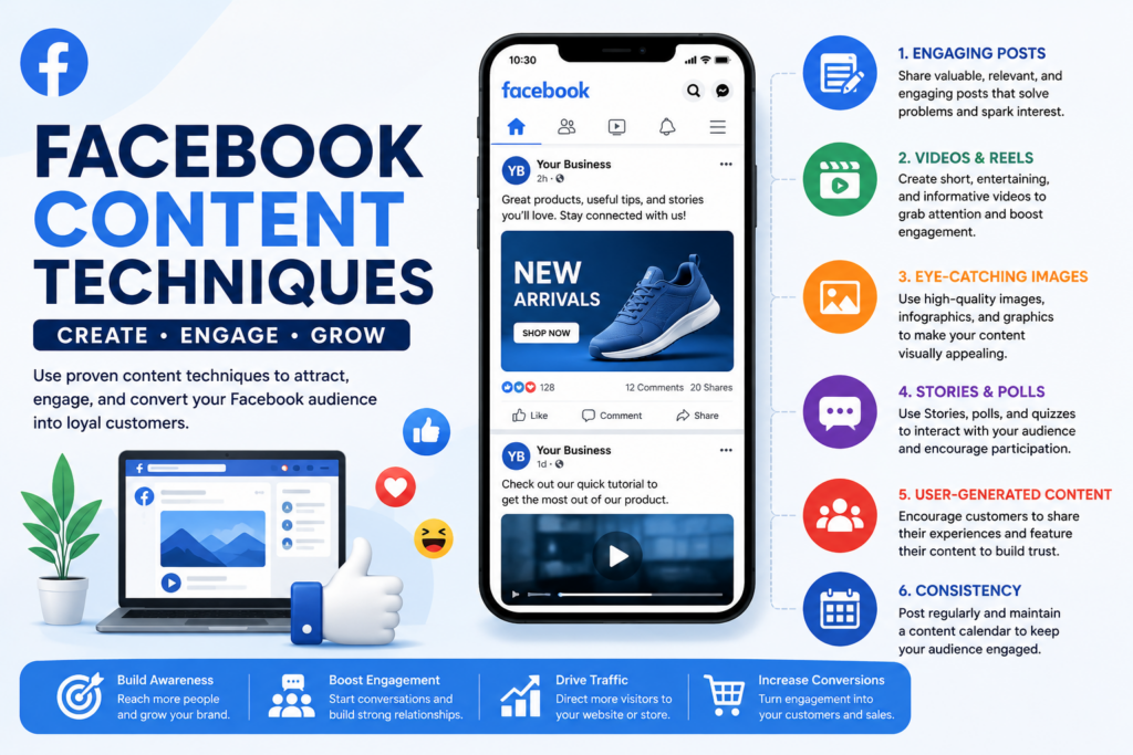 Facebook Content Techniques