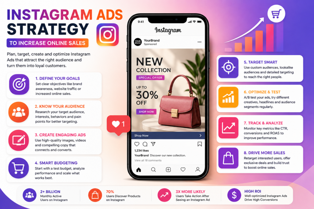 Instagram Ads Strategy to Increase Online Sales