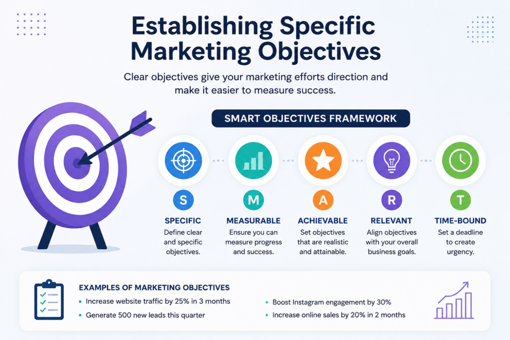 Establishing Specific Marketing Objectives