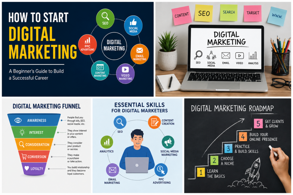 How to start digital marketing in 2026